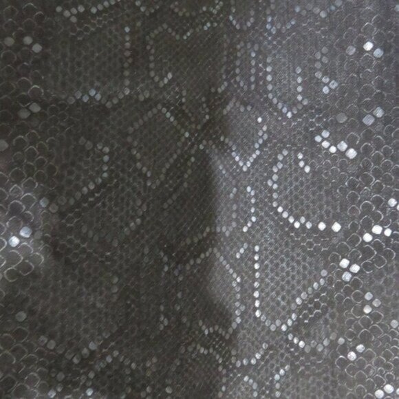 Escada black with silver snake pattern jeans Size 42 US size12 inseam 26 - Picture 4 of 8